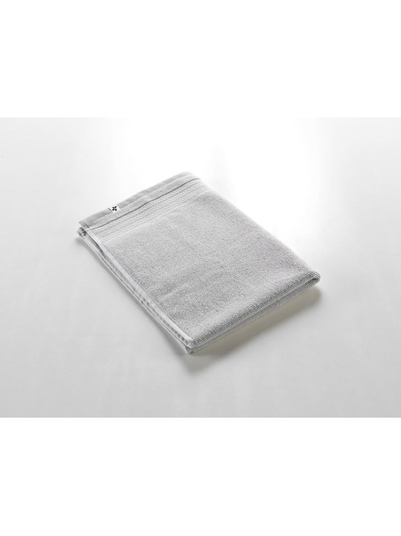 Tapis de bain – coton épais 600 g/m² – garance Gris nuage - Kiabi