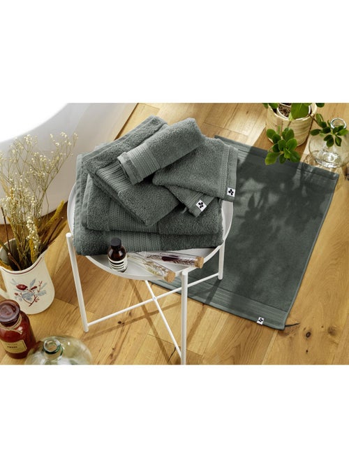 Tapis de bain – coton épais 600 g/m² – garance - Kiabi
