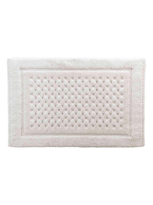 Tapis de Bain Damaris Uni avec Reliefs - Kiabi