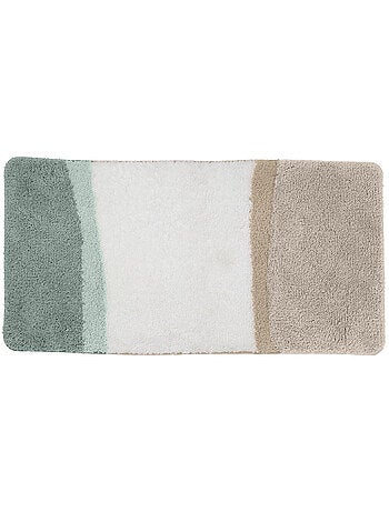 Tapis de bain déco Horizon tricolore dégradé 60 x 120 cm Guy Levasseur