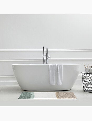 Tapis de bain déco Horizon tricolore dégradé 60 x 120 cm Guy Levasseur