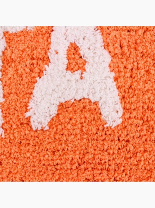 Tapis de bain Dolce Vita en coton orange, vert 50x80cm - Kiabi