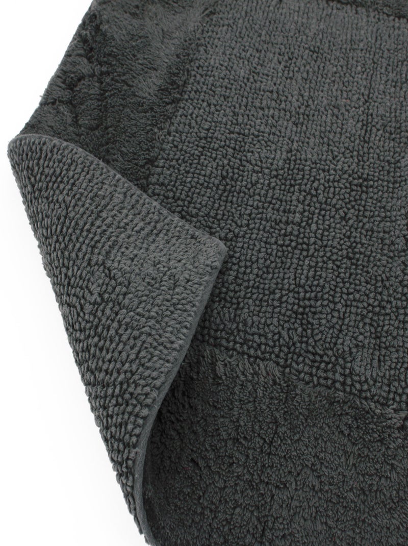 Tapis de bain DREAM 2000 g/m2 gris anthracite - Kiabi