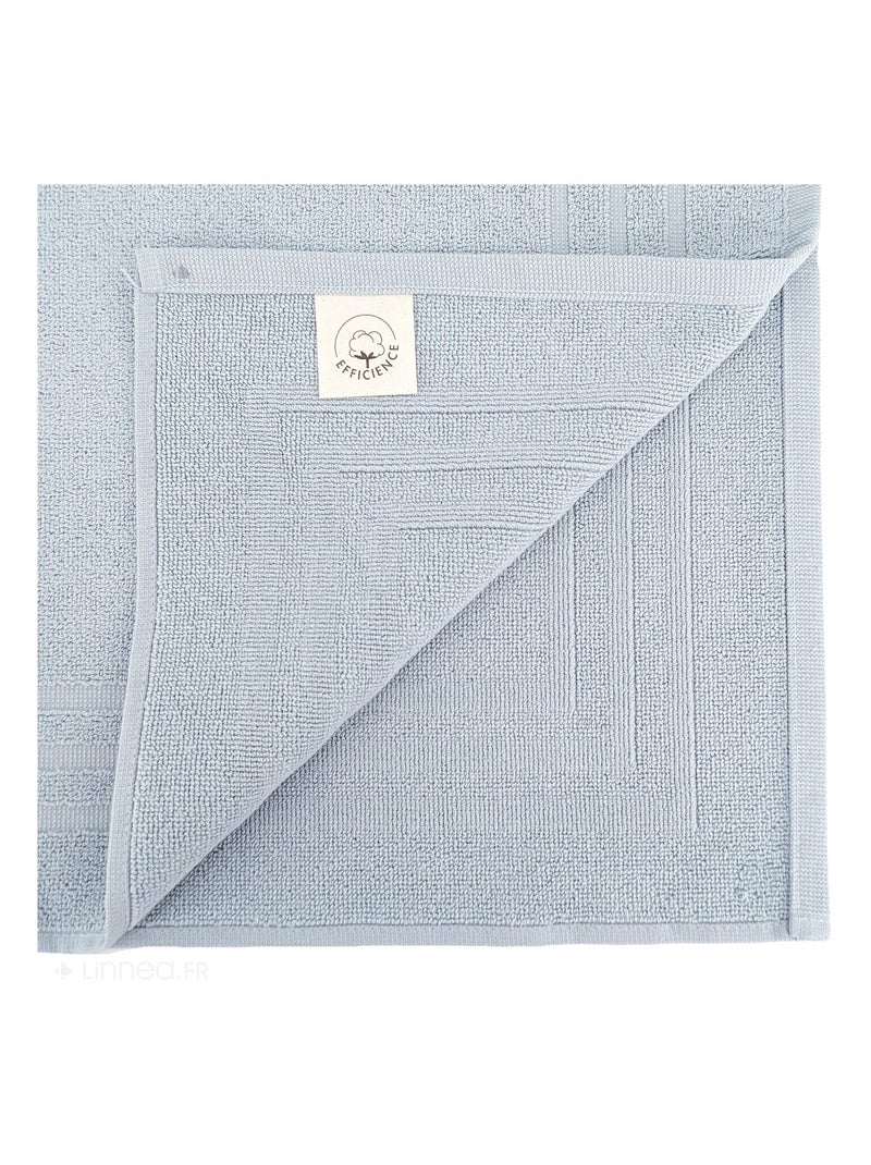 Tapis de bain EFFICIENCE PURE Bleu clair - Kiabi