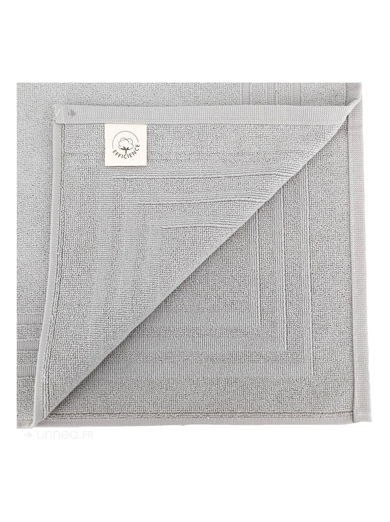 Tapis de bain EFFICIENCE PURE Gris perle - Kiabi