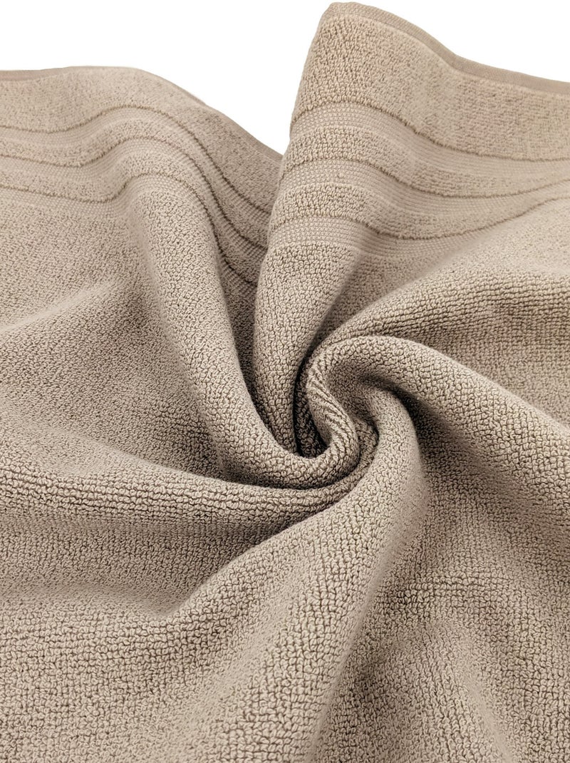 Tapis de bain EFFICIENCE PURE Marron clair - Kiabi