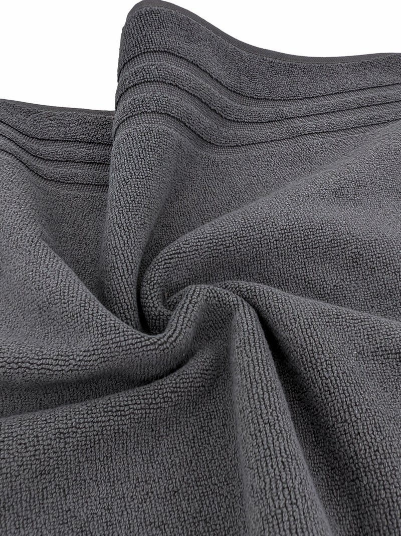 Tapis de bain EFFICIENCE PURE Noir ébène - Kiabi