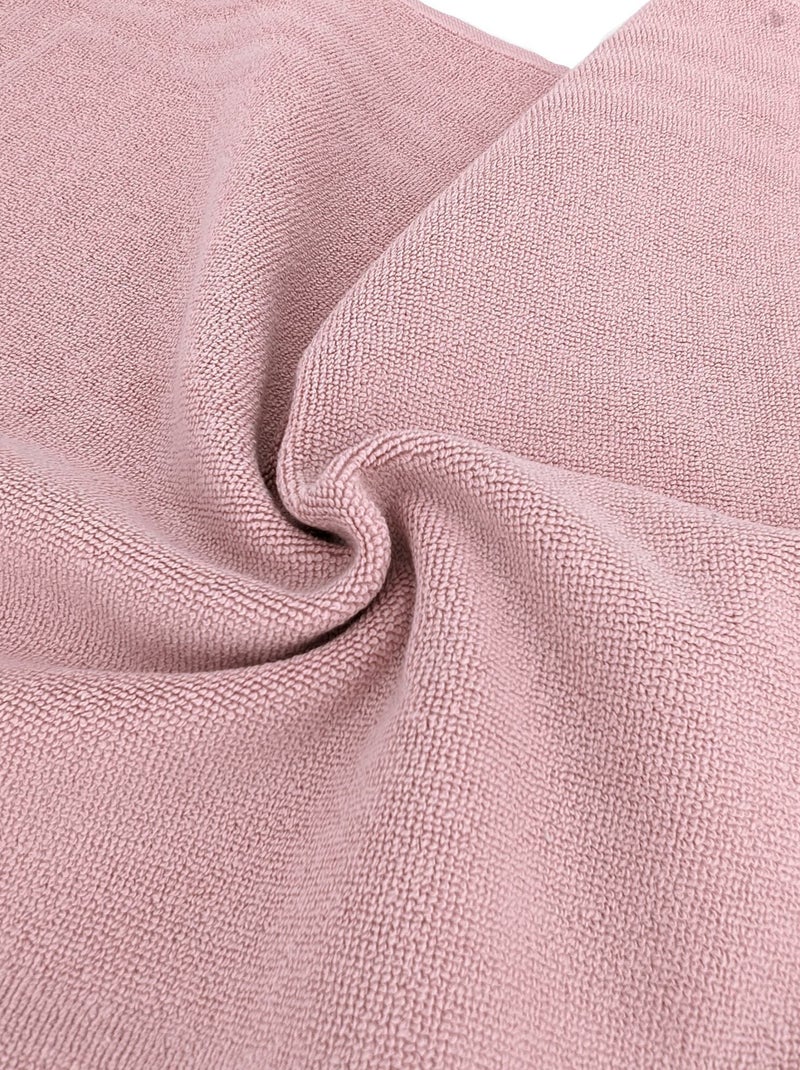 Tapis de bain EFFICIENCE PURE Rose parme - Kiabi