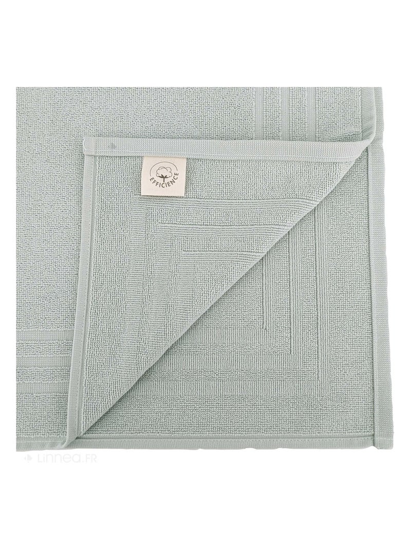 Tapis de bain EFFICIENCE PURE Vert chèvrefeuille - Kiabi