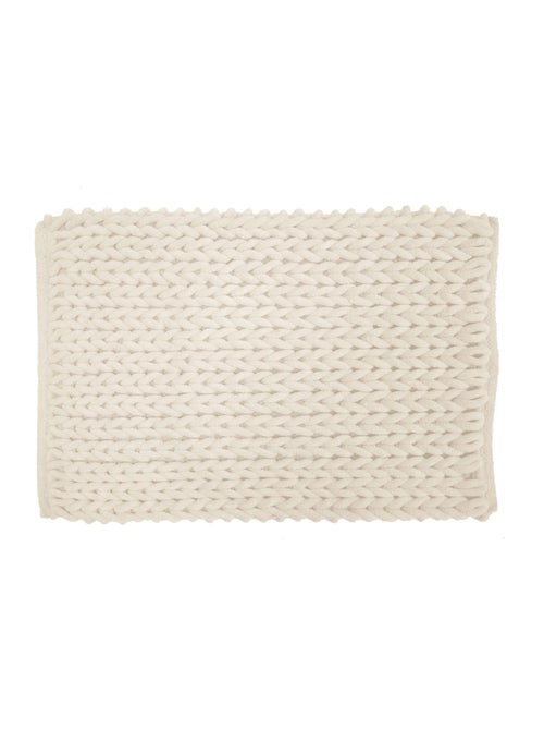 Tapis de bain en chenille douce antidérapant - Kiabi