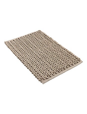 Tapis de bain en chenille douce antidérapant