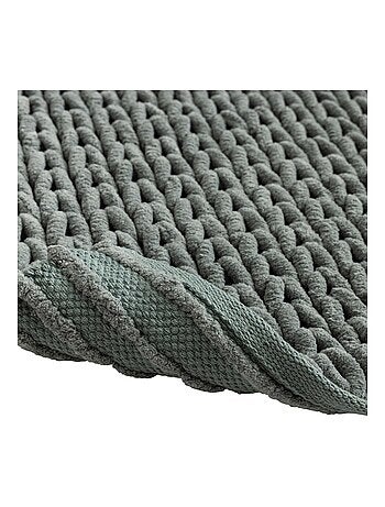 Tapis de bain en chenille douce antidérapant
