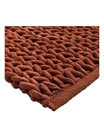 Tapis de bain en chenille douce antidérapant