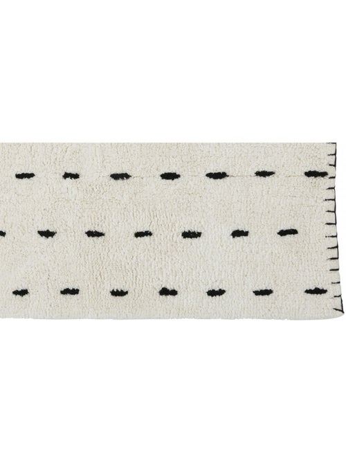 Tapis de bain en coton 1 cm à motif horse point 60 x 120 cm Guy Levasseur - Kiabi Tapis de bain en coton 1 cm à motif horse point 60 x 120 cm Guy Levasseur - Kiabi