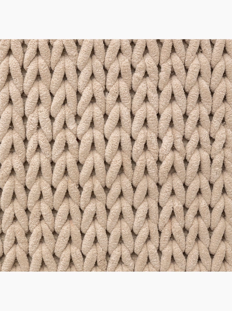 Tapis de bain en coton 120x50cm COLORAMA Beige - Kiabi