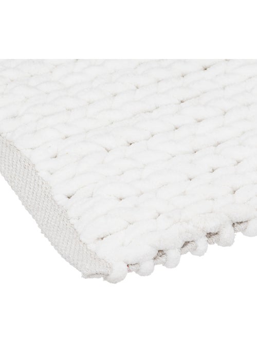 Tapis de bain en coton 120x50cm COLORAMA - Kiabi