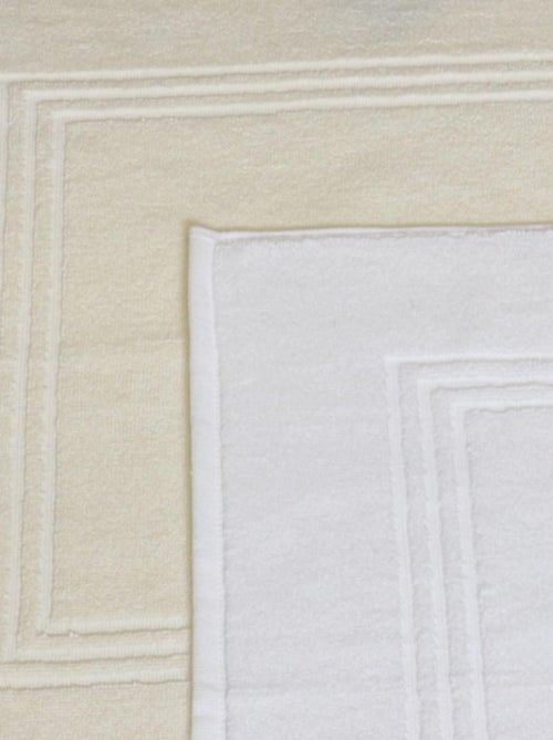 Tapis de bain en coton 600gr SOFT - Kiabi