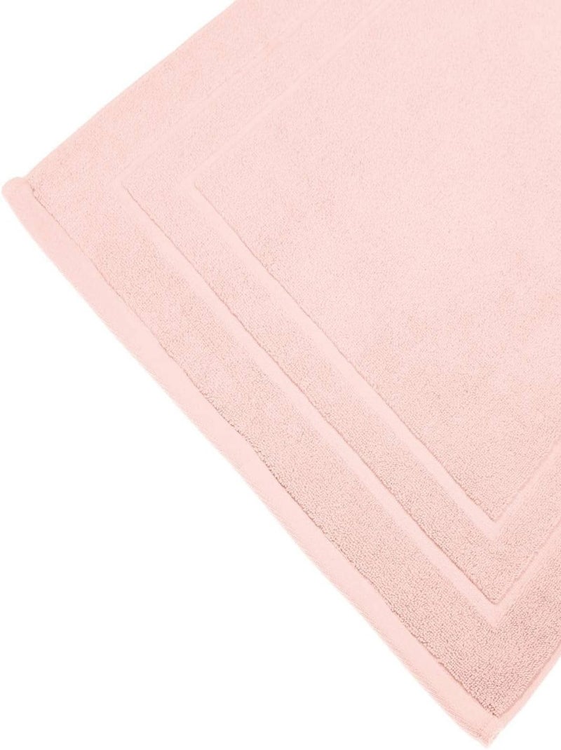 Tapis de bain en coton 700gsm Rose - Kiabi
