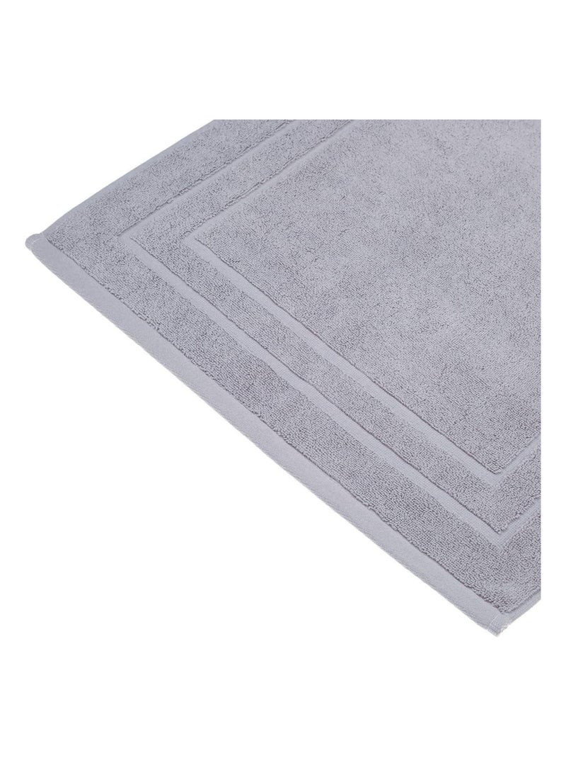 Tapis de bain en coton 700gsm Taupe - Kiabi