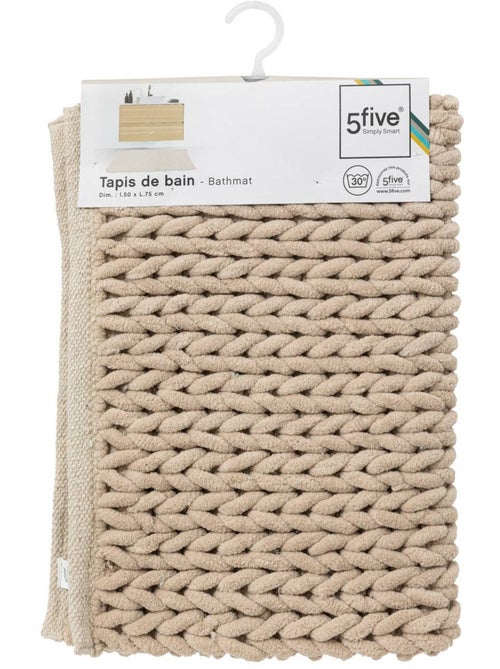Tapis de bain en coton 75x50cm COLORAMA - Kiabi