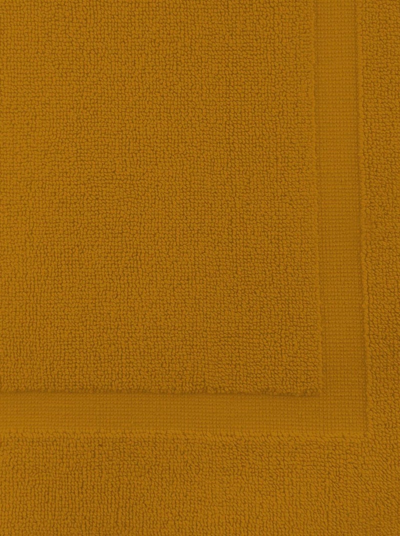 Tapis de bain en coton 800 gr/m2 50x80 cm LAGUNE, par Soleil d'ocre Jaune - Kiabi