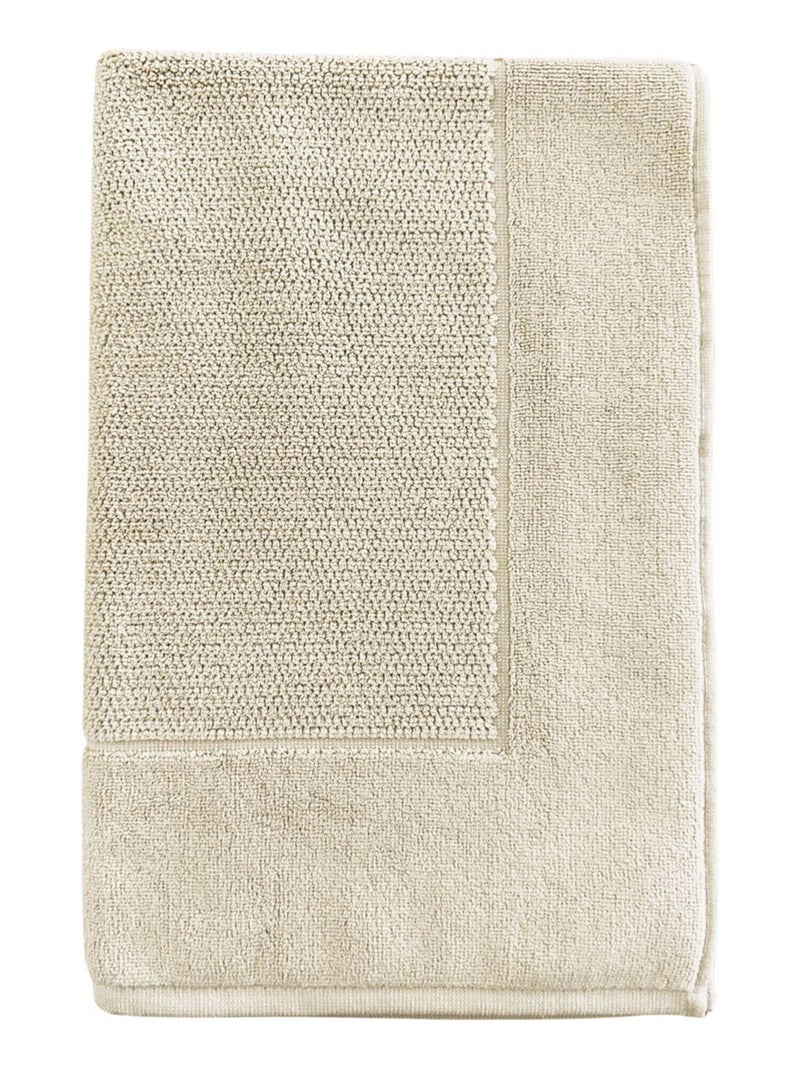 Tapis de bain en coton 800gr DELUX Noir Noir - Kiabi
