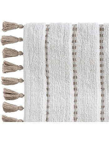 Tapis de bain en coton à franges 50x75cm SOLAR POWER