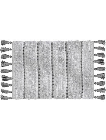 Tapis de bain en coton à franges 50x75cm SOLAR POWER