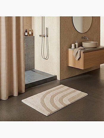 Tapis de bain en coton bouclette 50x80cm