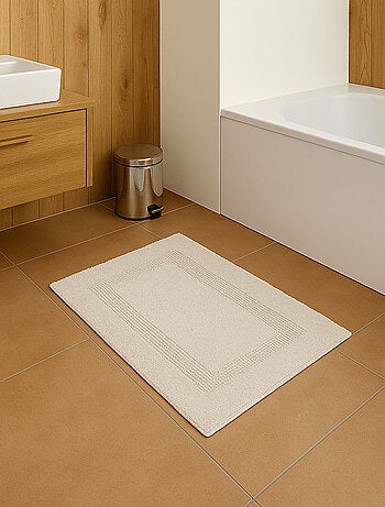 Tapis de bain en coton