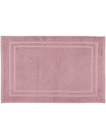 Tapis de bain en coton Lilas