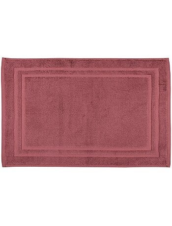 Tapis de bain en coton Lilas