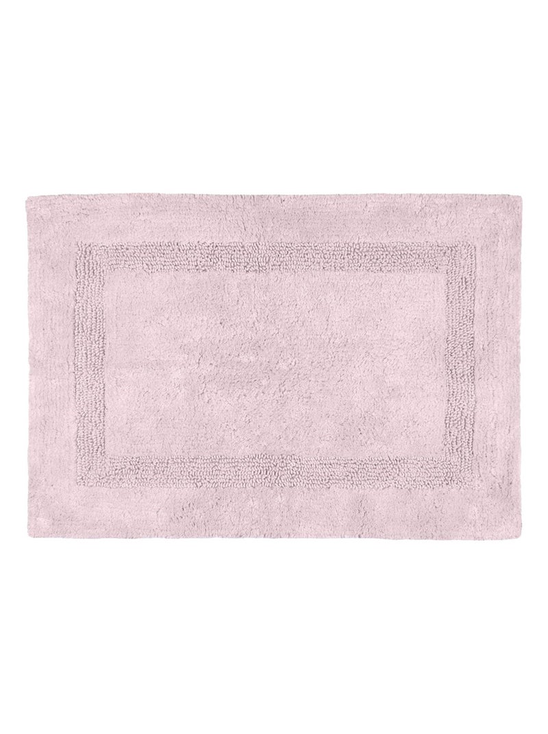 Tapis de bain en coton Rose pâle - Kiabi