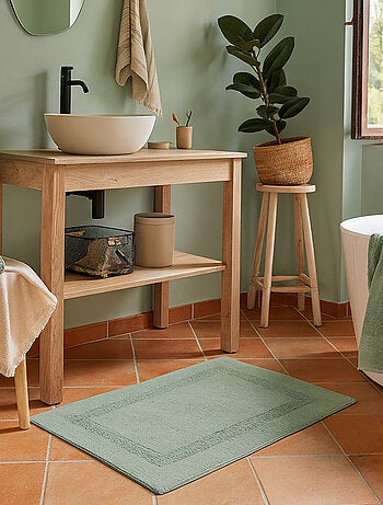 Tapis de bain en coton