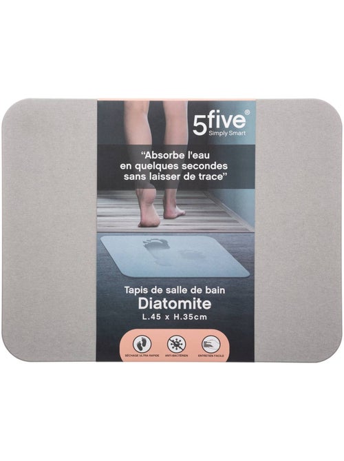 Tapis de bain en diatomite - Kiabi