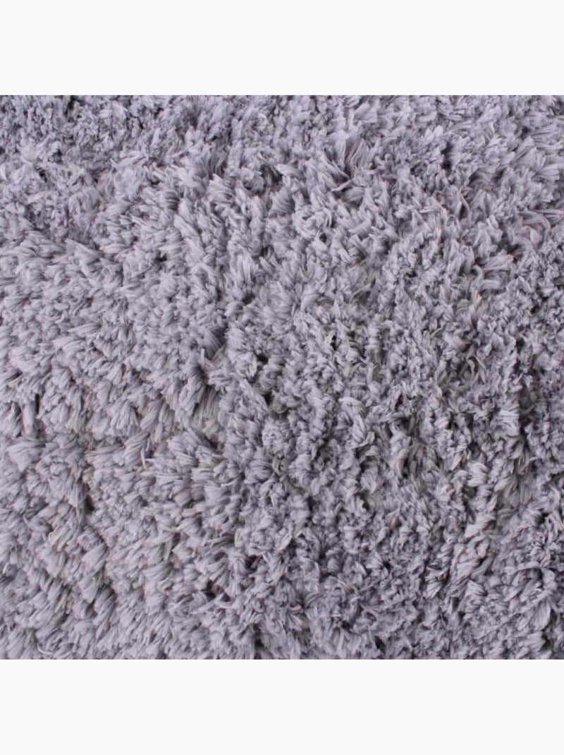 Tapis de bain en microfibre 50x80cm Gris clair - Kiabi