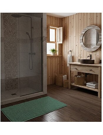 Tapis de bain en microfibre Swety