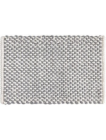 Tapis de bain en polycoton chenille ultra-absorbant