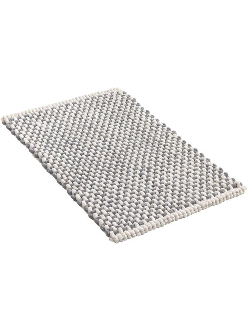 Tapis de bain en polycoton chenille ultra-absorbant - Kiabi