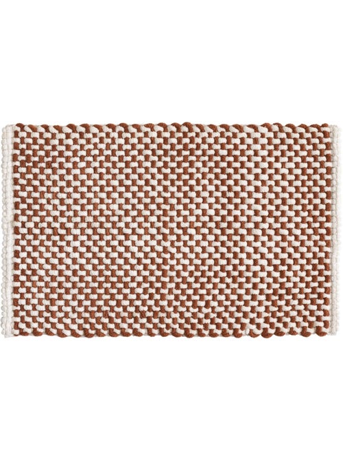Tapis de bain en polycoton chenille ultra-absorbant - Kiabi