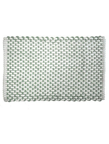 Tapis de bain en polycoton chenille ultra-absorbant