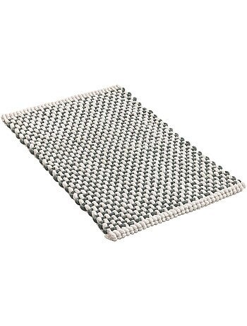 Tapis de bain en polycoton chenille ultra-absorbant