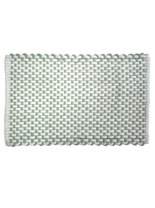 Tapis de bain en polycoton chenille ultra-absorbant - Kiabi