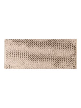 Tapis de bain epais tresse
