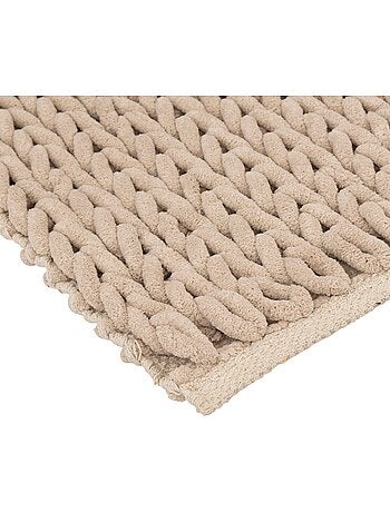 Tapis de bain epais tresse