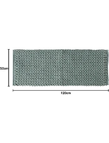 Tapis de bain épais tressé
