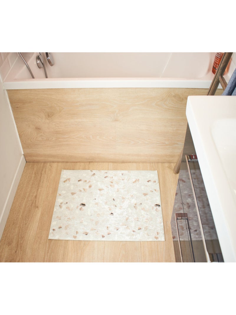 Tapis de bain et douche Almafie Beige - Kiabi