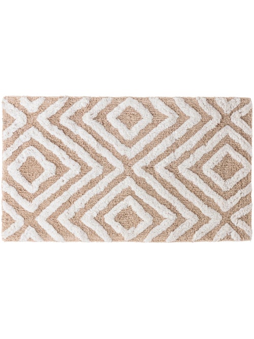 Tapis de bain ethnique 70x40cm - Kiabi