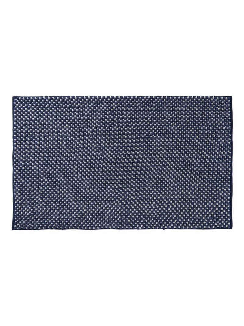 Tapis De Bain Fantaisie Polyester Bleu 50x80cm Aqua Pool Bleu marine - Kiabi