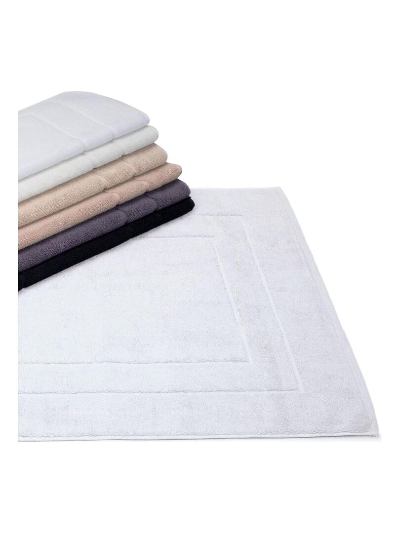 Tapis de bain FLAIR Carré Blanc - Kiabi